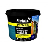 Dažai mediniams fasadams FARBEX, geltoni, 1.2 kg