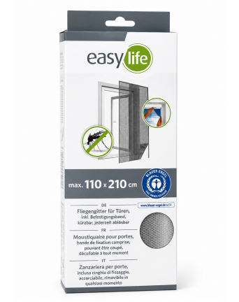 Tinklelis durims EASY LIFE, baltas, 2x60x210 cm