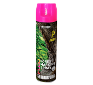 Aerozoliniai miško ženklinimo dažai BIODUR, rožiniai, 500 ml
