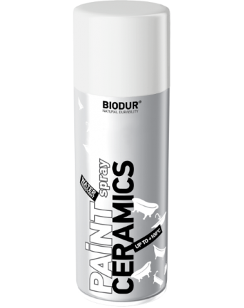 Universali aerozolinė emalė keramikai ir emaliuotiems paviršiams BIODUR, 400 ml