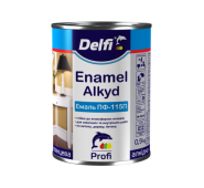 Allkidinė emalė PF115P raudonai - ruda DELFI 2,8 kg